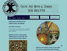 Tablet Screenshot of celticart.org.uk